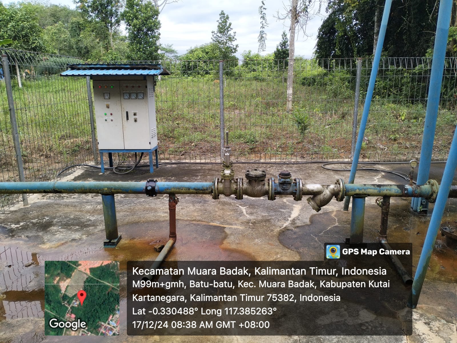 unit air baku muara badak